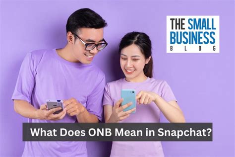 what does onb mean snapchat